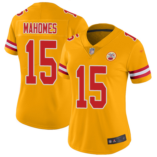 Women Football Kansas City Chiefs #15 Mahomes Patrick Ash One Color Pullover Hoodie->nfl t-shirts->Sports Accessory